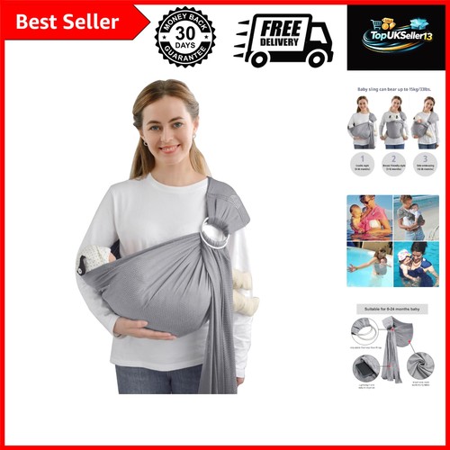 Water ring sling baby carrier - ring,